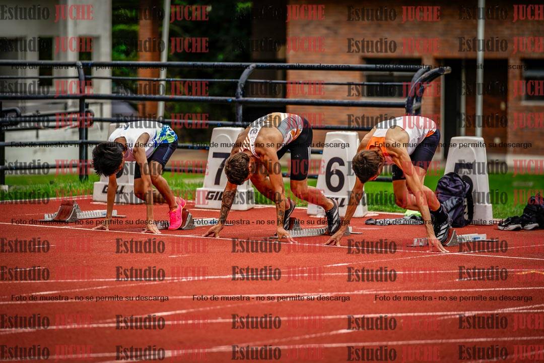 Fotos de los 110 m con vallas de varones