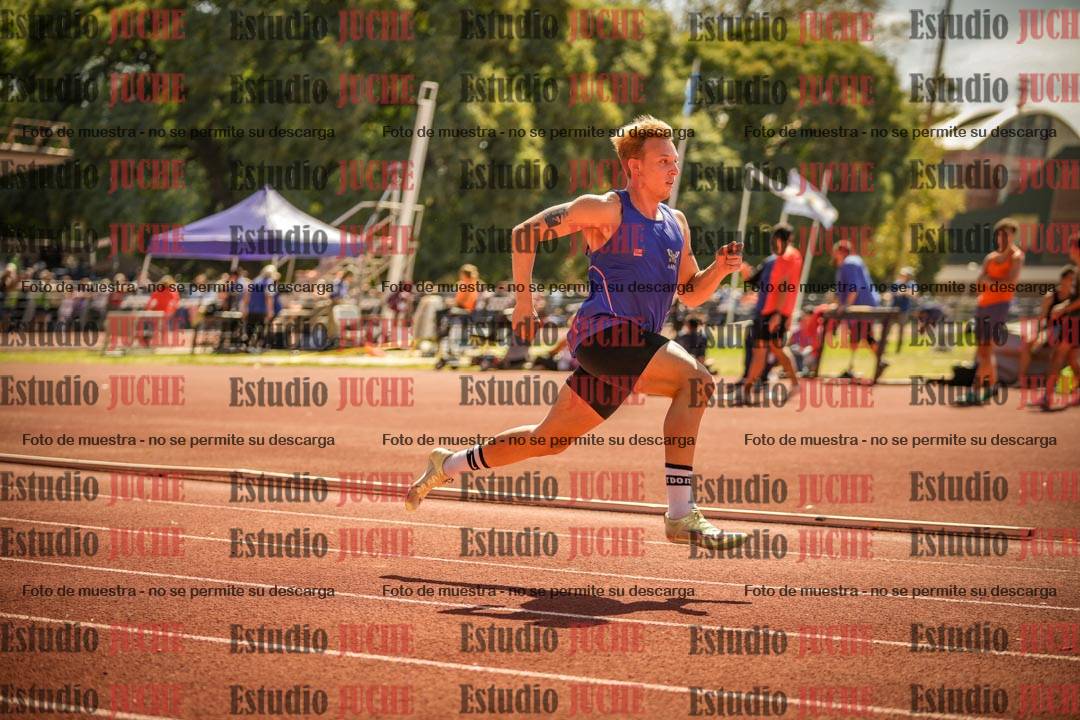 Fotos de los 400 m llanos de varones