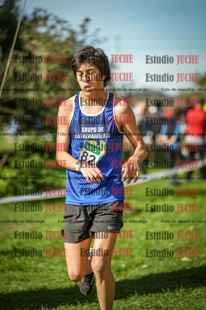 Fotos de la llegada del cross de 3000 m
