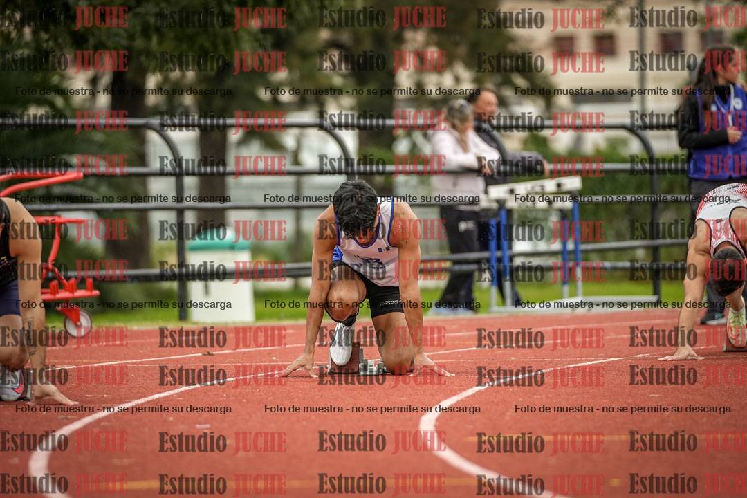 Fotos de los 200 m llanos de varones