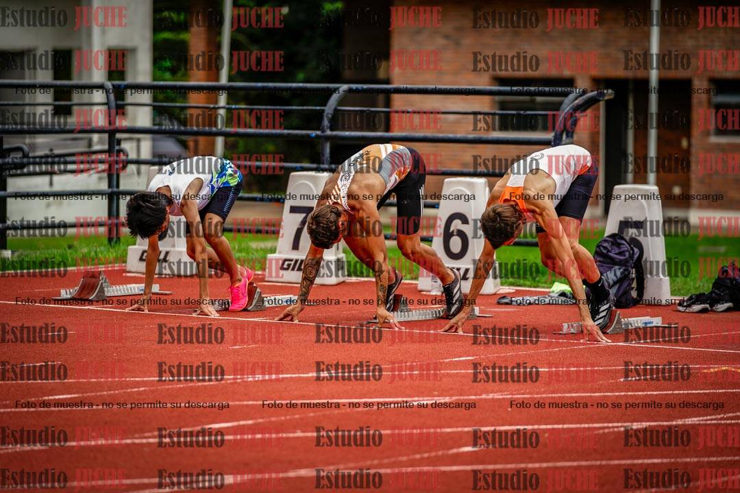 Fotos de los 110 m con vallas de varones
