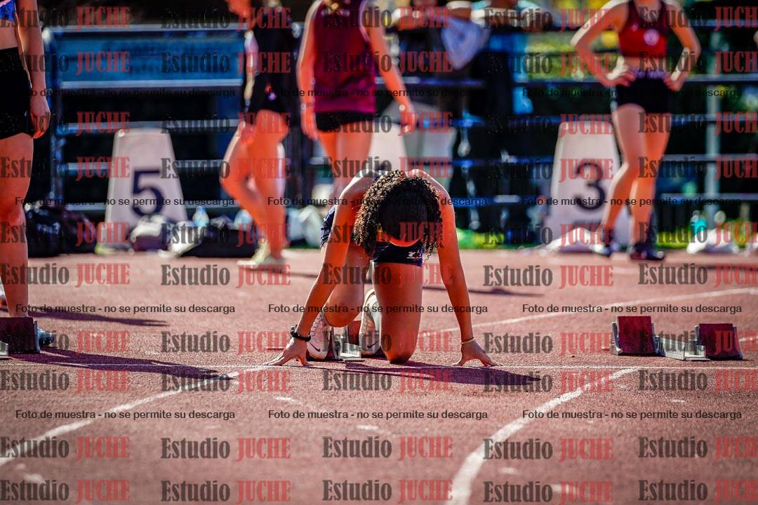 Fotos de los 100 m llanos de mujeres