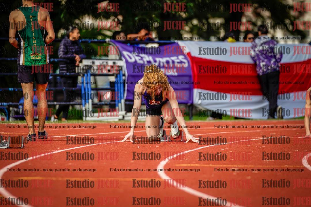 Fotos de los 200 m llanos de varones