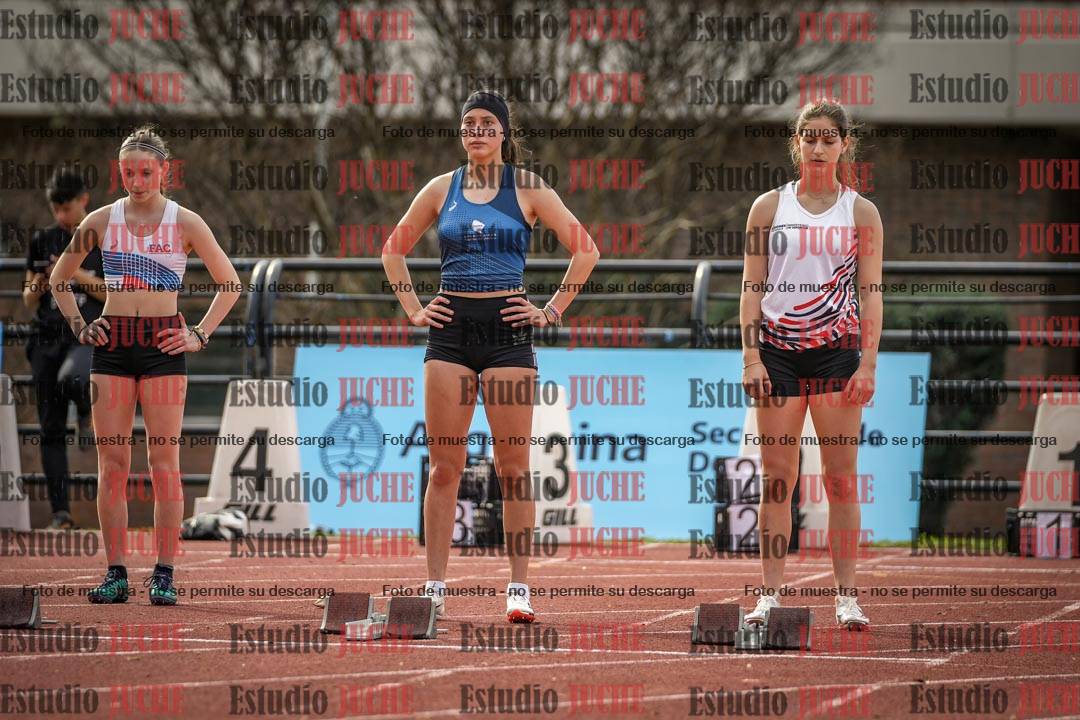 Fotos de los 100 m llanos de mujeres