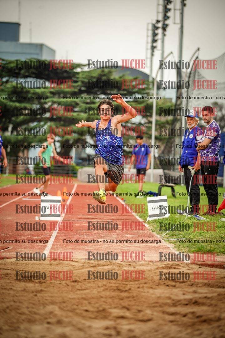 Fotos del salto triple de varones