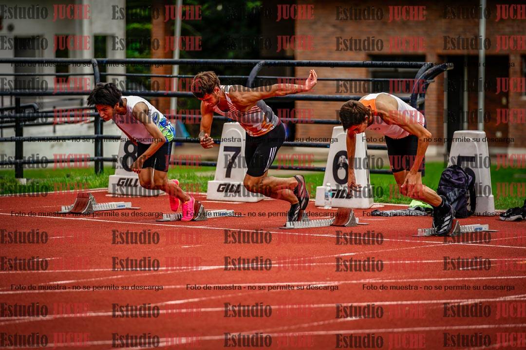 Fotos de los 110 m con vallas de varones