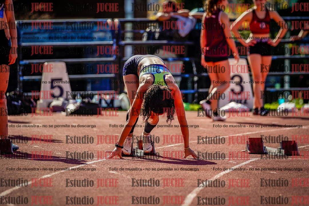 Fotos de los 100 m llanos de mujeres