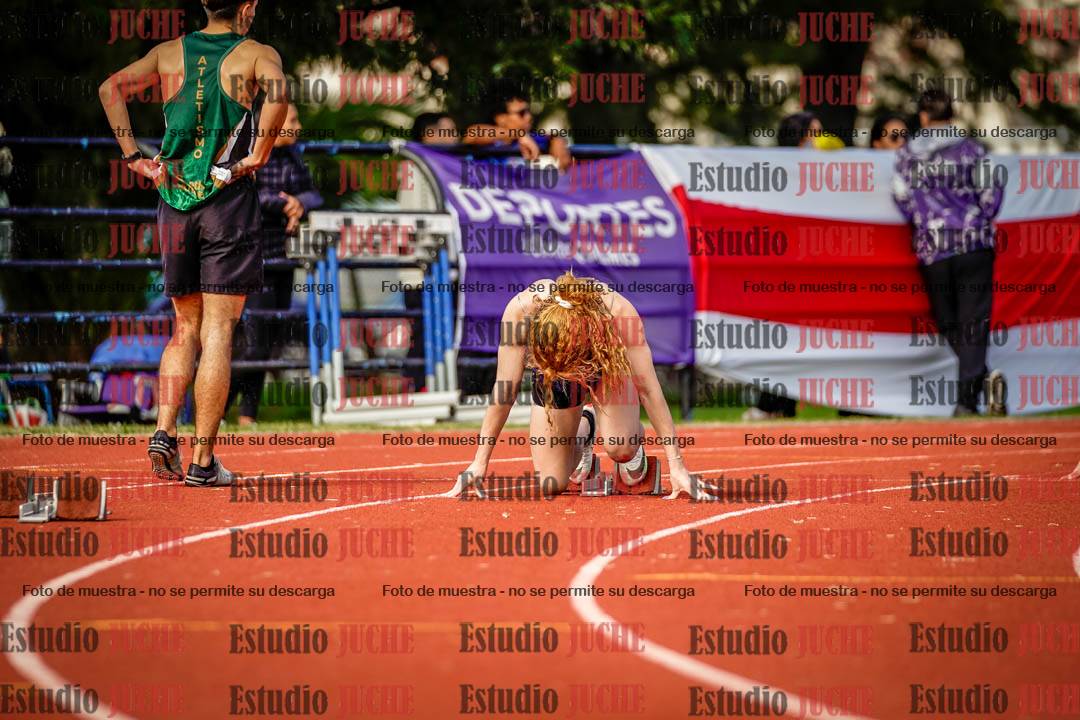 Fotos de los 200 m llanos de varones