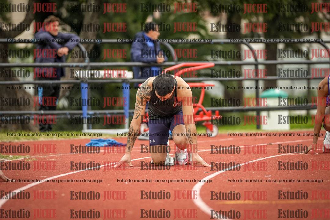 Fotos de los 200 m llanos de varones