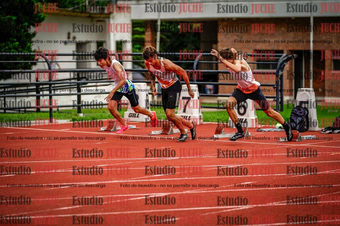 Fotos de los 110 m con vallas de varones