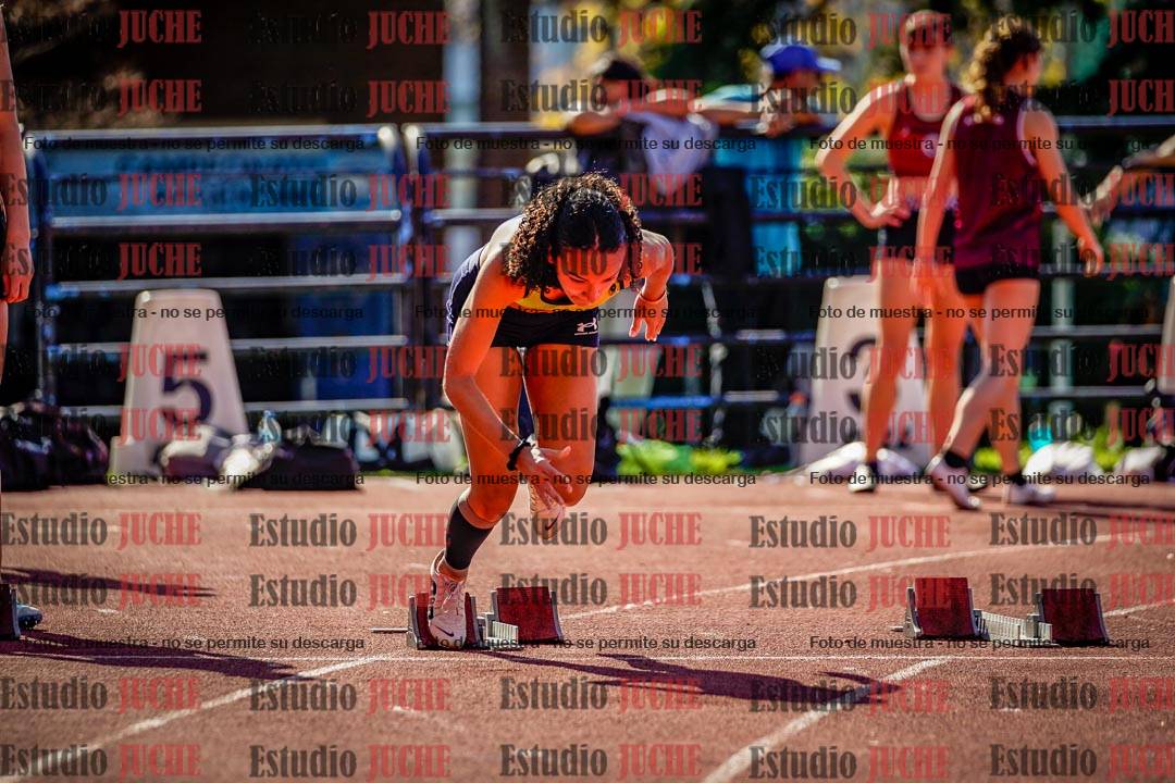 Fotos de los 100 m llanos de mujeres