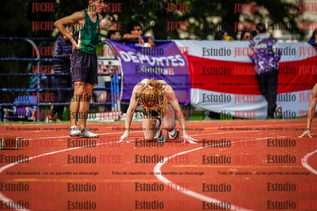 Fotos de los 200 m llanos de varones