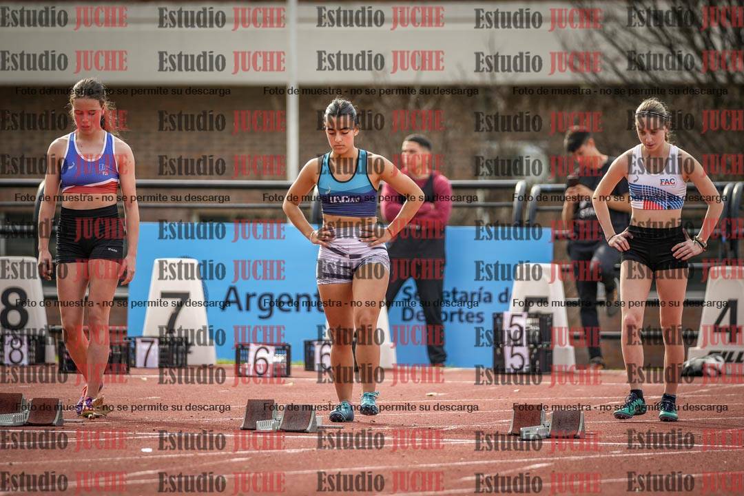 Fotos de los 100 m llanos de mujeres