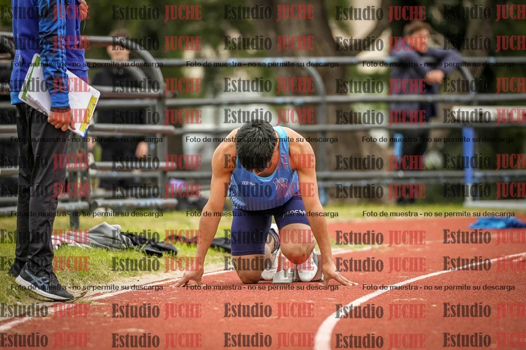 Fotos de los 200 m llanos de varones