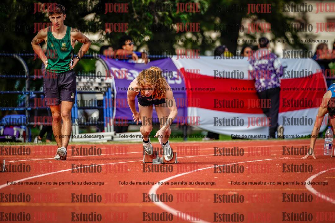 Fotos de los 200 m llanos de varones
