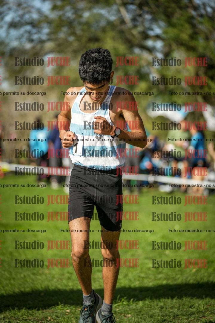 Fotos de la llegada del cross de 3000 m