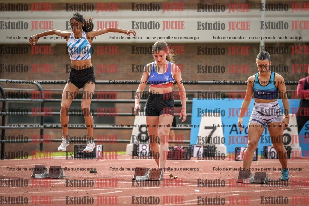 Fotos de los 100 m llanos de mujeres