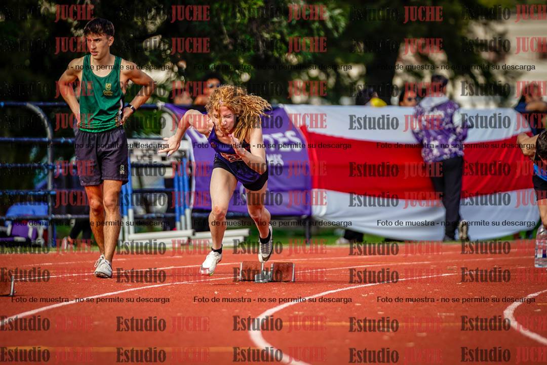 Fotos de los 200 m llanos de varones