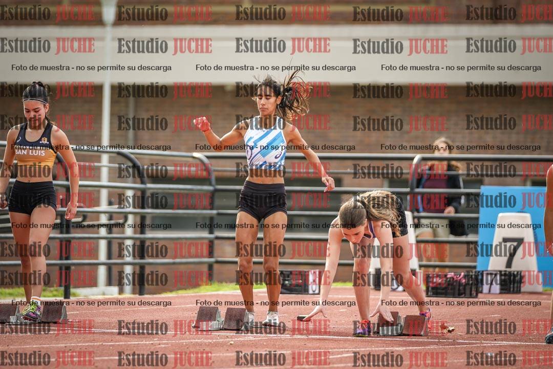 Fotos de los 100 m llanos de mujeres
