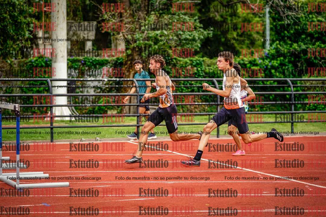 Fotos de los 110 m con vallas de varones
