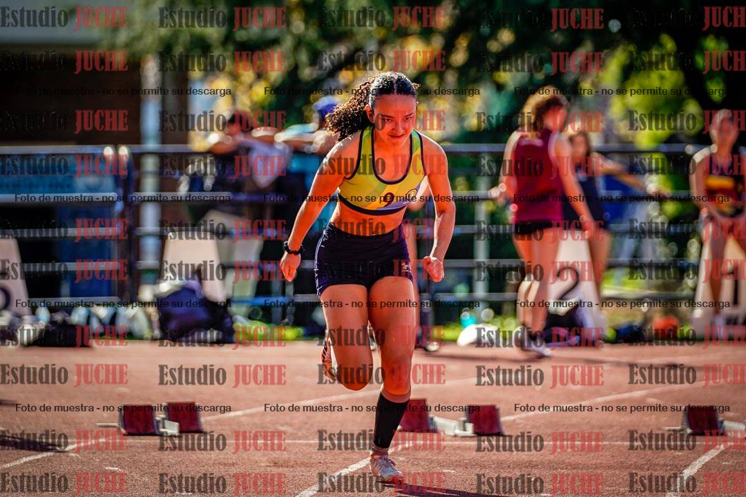 Fotos de los 100 m llanos de mujeres