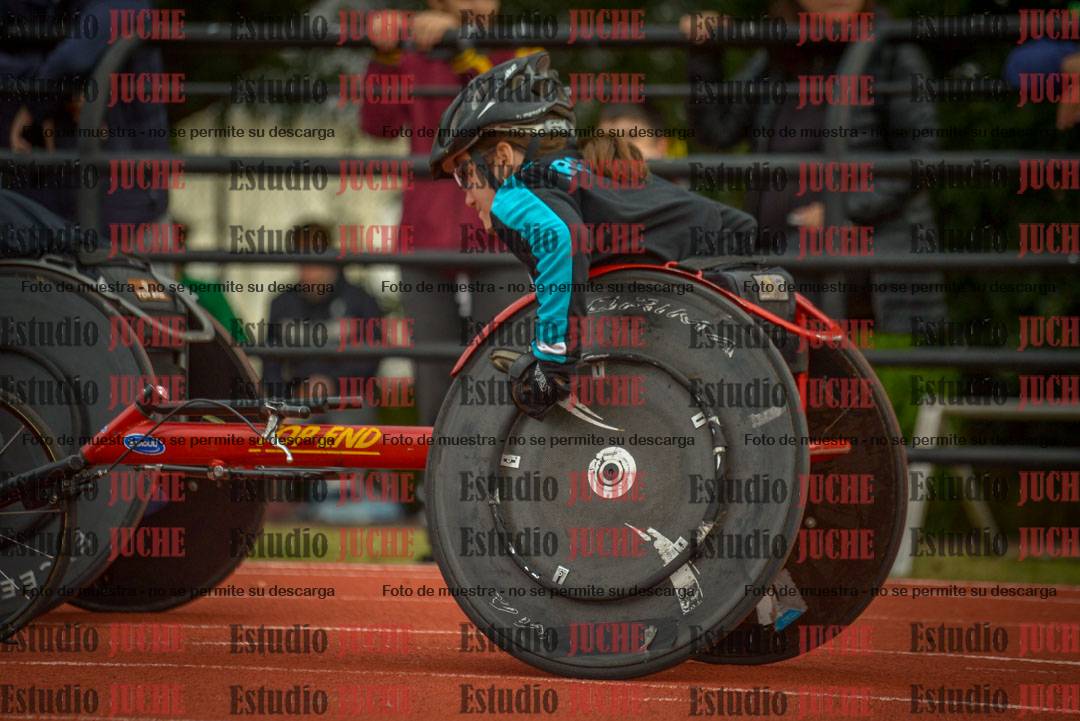 Fotos de los 100 m llanos de varones