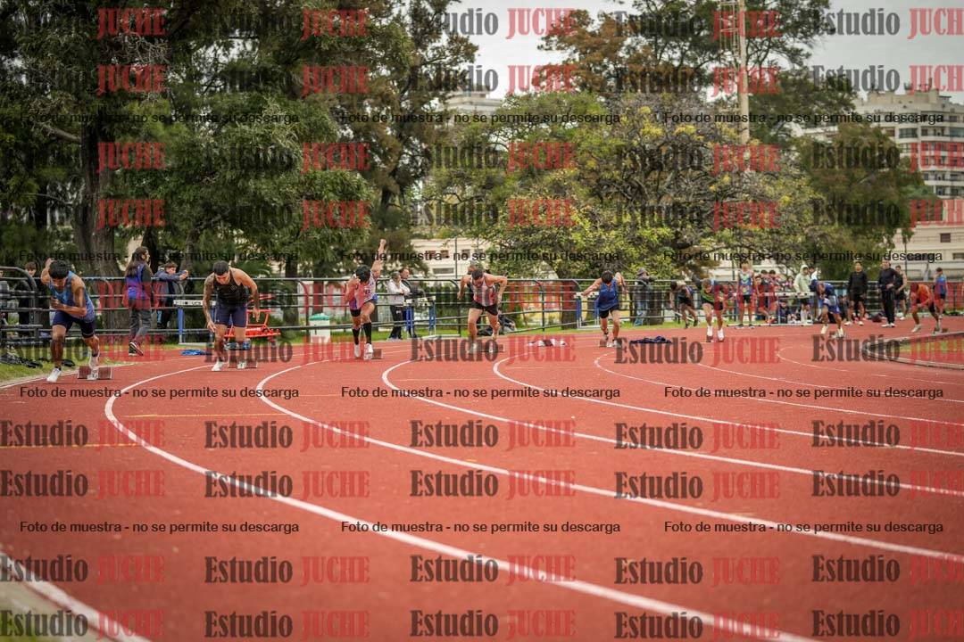 Fotos de los 200 m llanos de varones