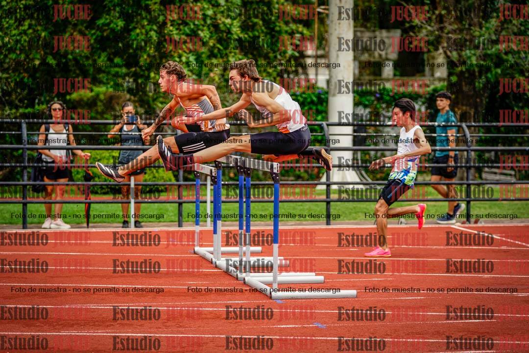 Fotos de los 110 m con vallas de varones