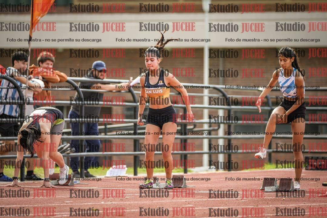 Fotos de los 100 m llanos de mujeres
