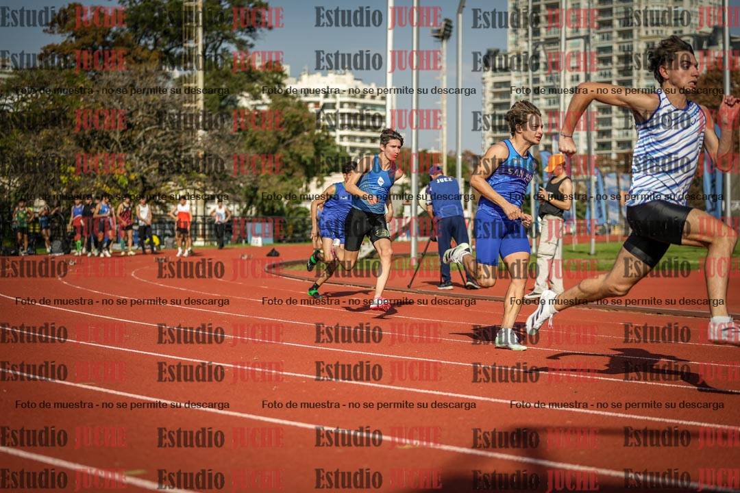 Fotos de los 200 m llanos de varones