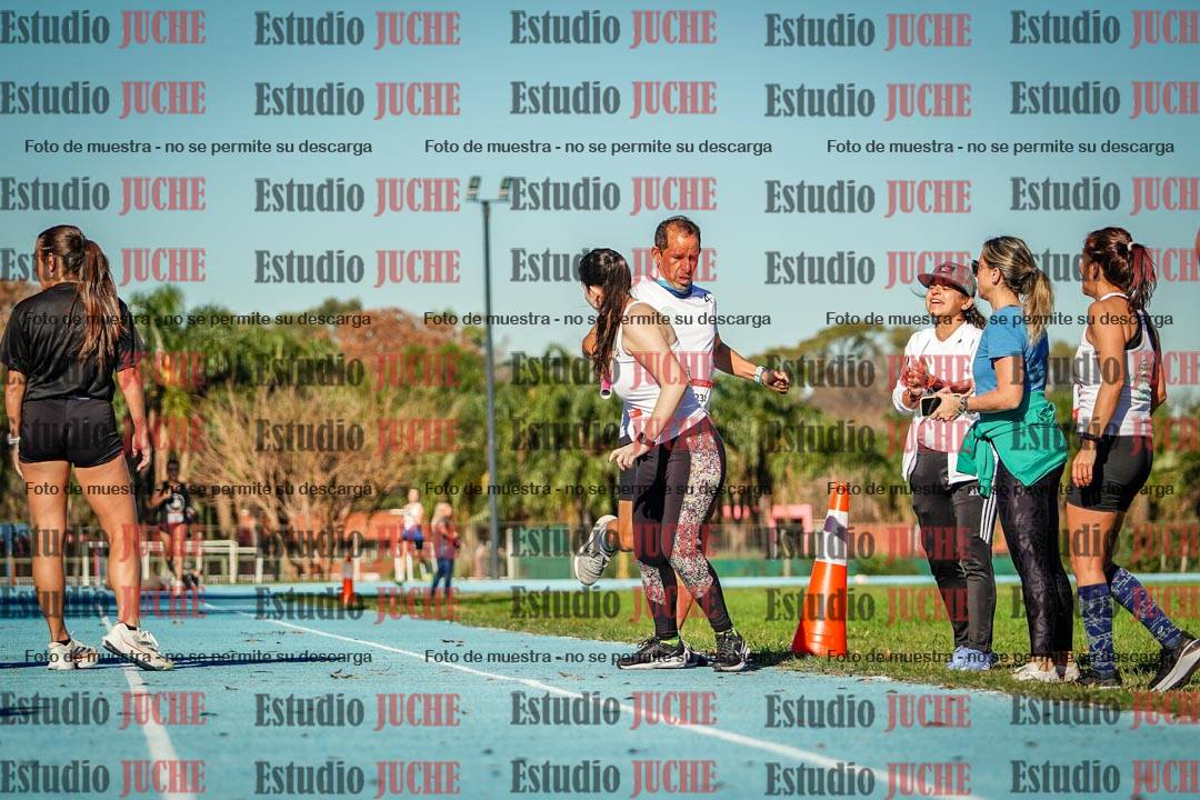 Fotos durante los relevos