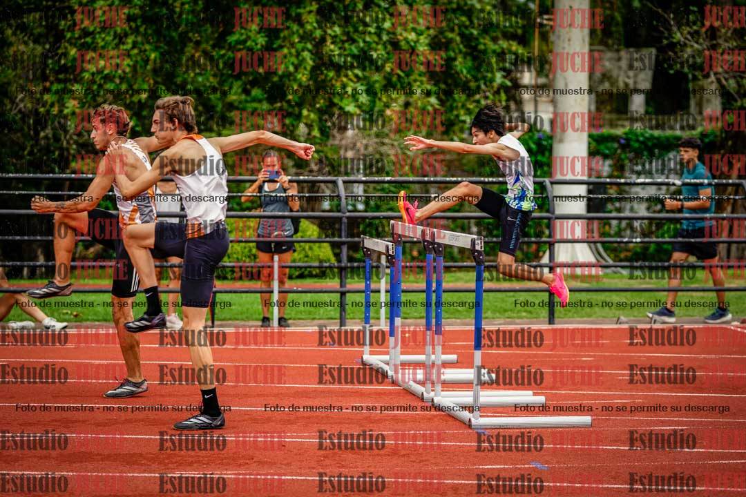 Fotos de los 110 m con vallas de varones