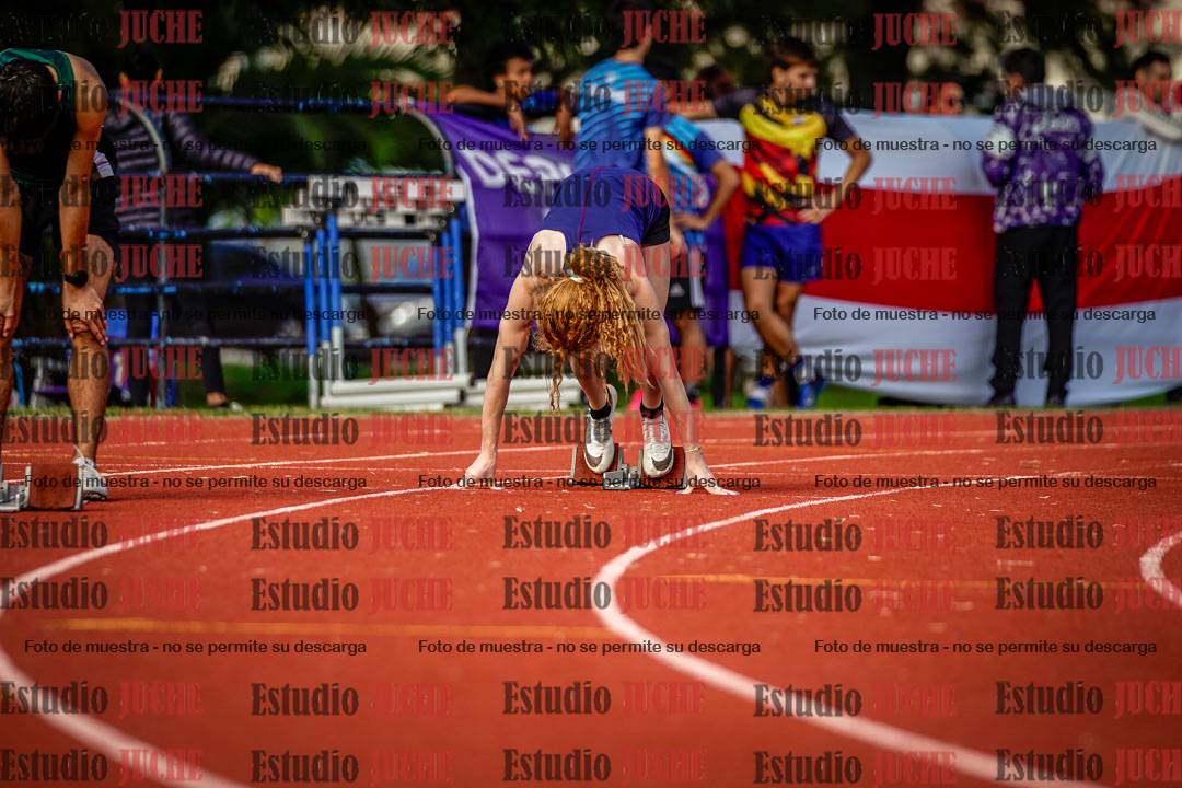 Fotos de los 200 m llanos de varones