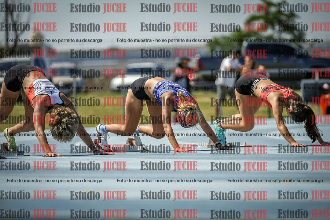 Fotos de los 100 m llanos de mujeres