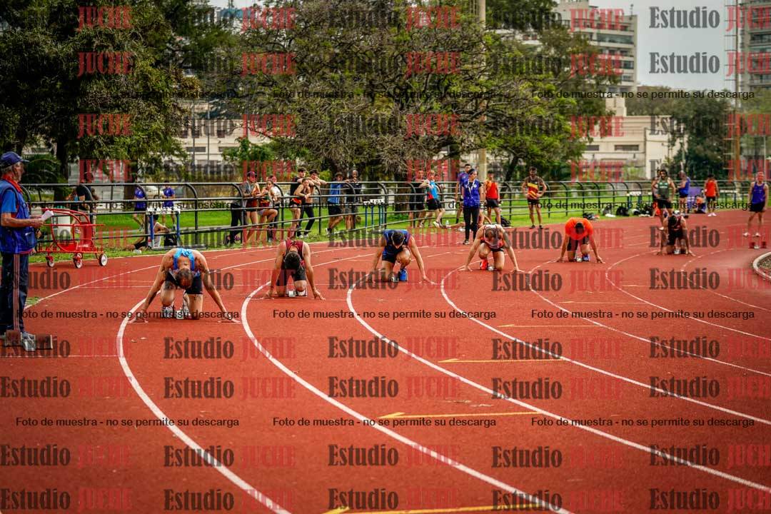 Fotos de los 200 m de varones
