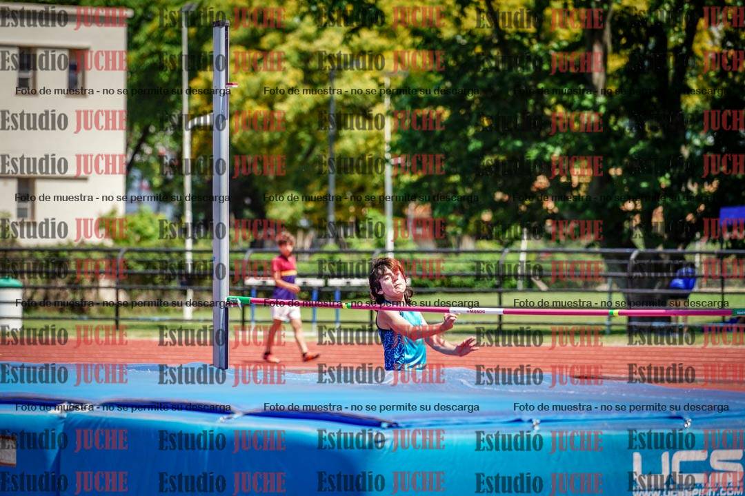 Fotos del salto en alto de varones