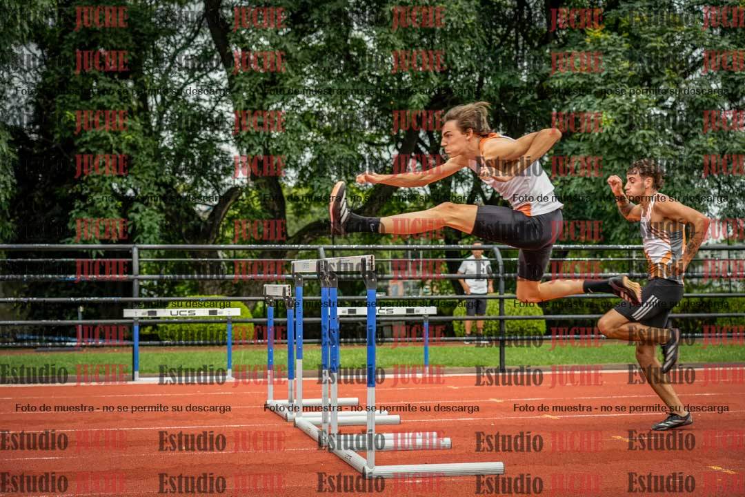 Fotos de los 110 m con vallas de varones