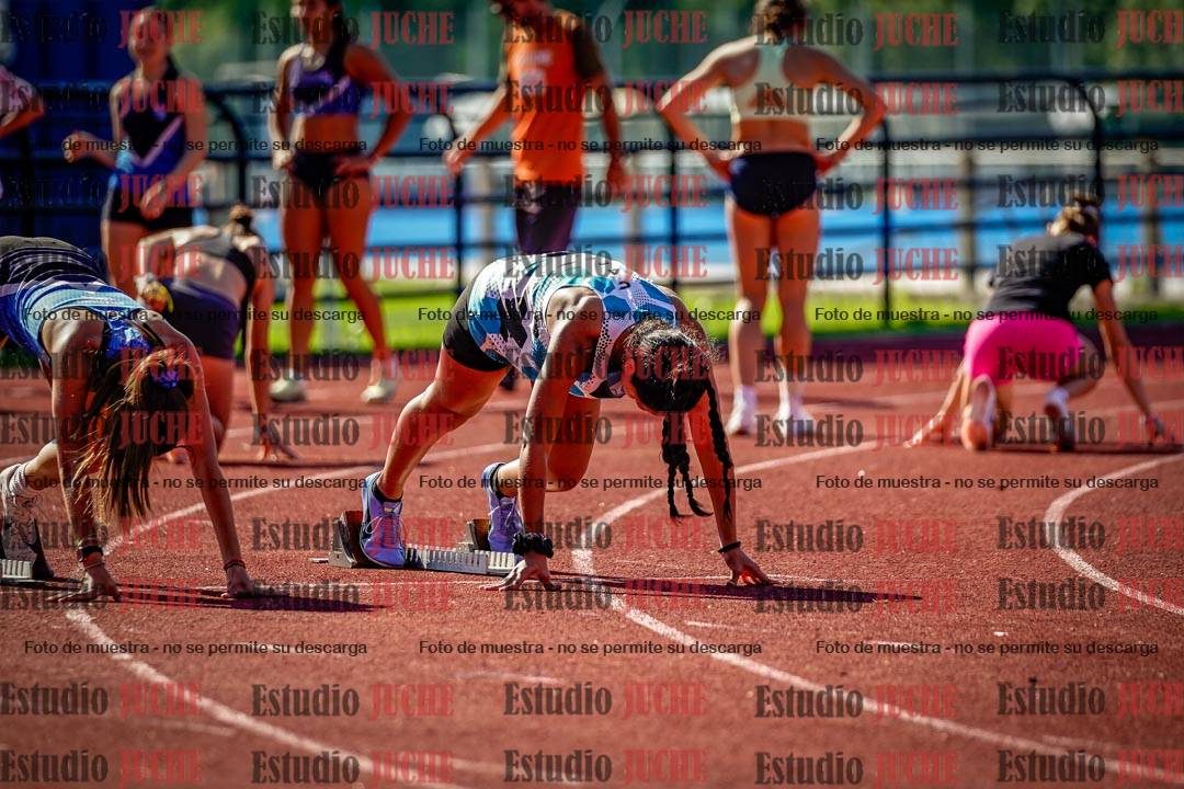 Fotos de los 100 m llanos de mujeres