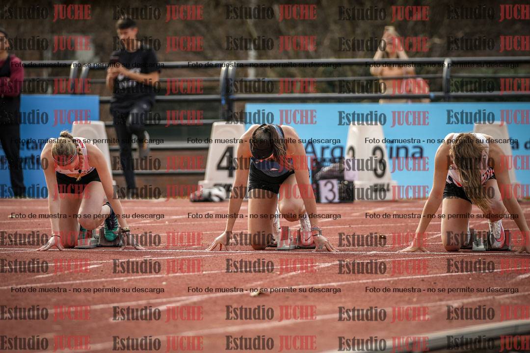 Fotos de los 100 m llanos de mujeres