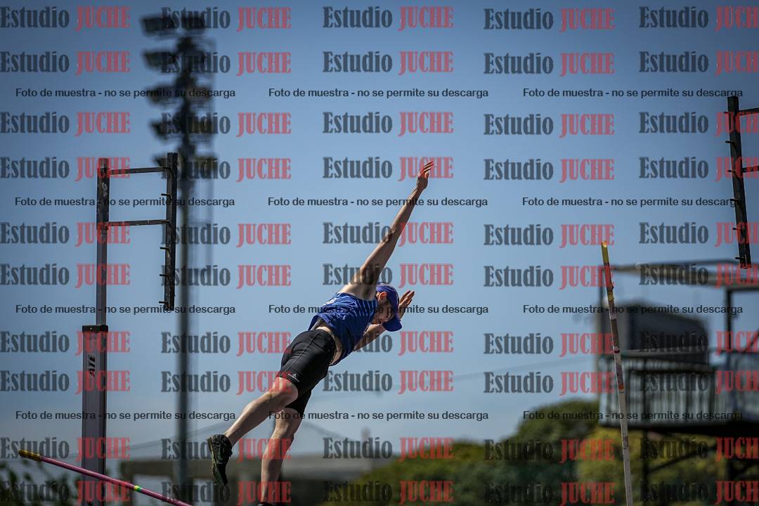 Fotos del salto con garrocha de mujeres y varones