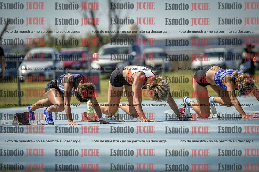 Fotos de los 100 m llanos de mujeres