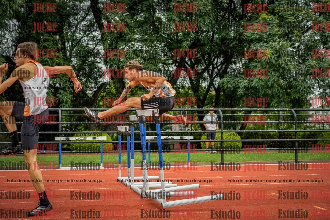 Fotos de los 110 m con vallas de varones