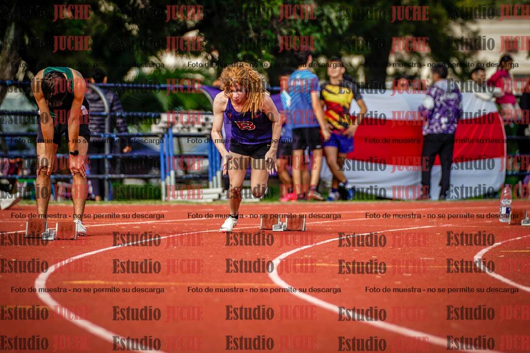 Fotos de los 200 m llanos de varones