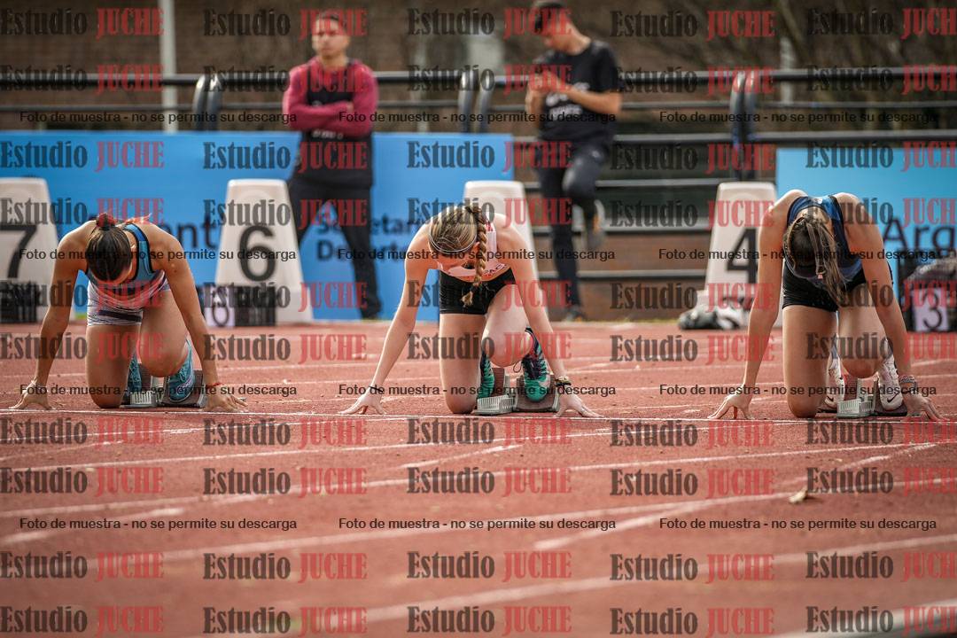 Fotos de los 100 m llanos de mujeres