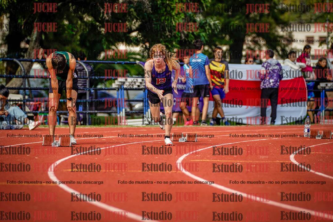 Fotos de los 200 m llanos de varones