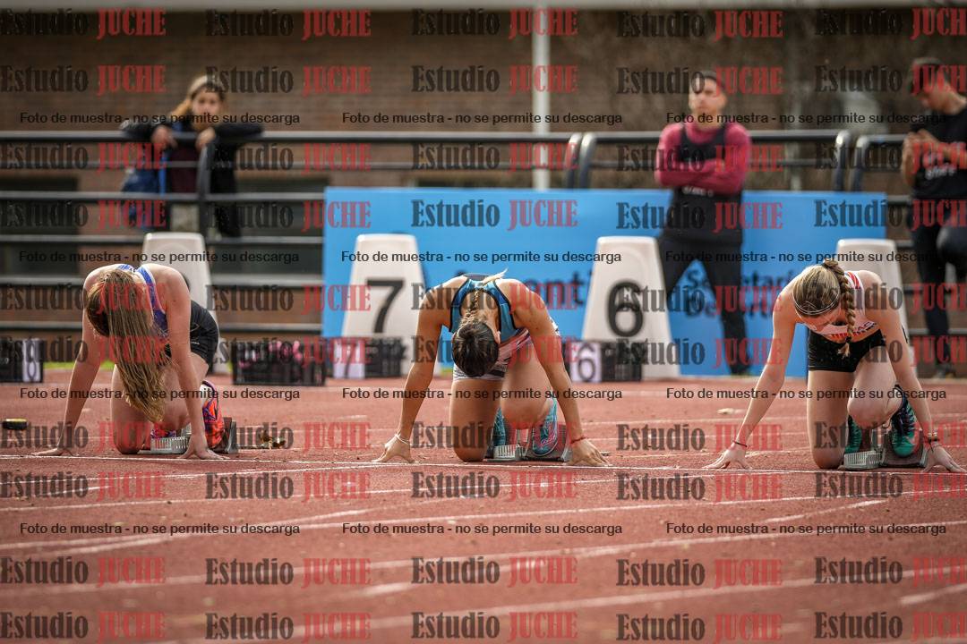 Fotos de los 100 m llanos de mujeres