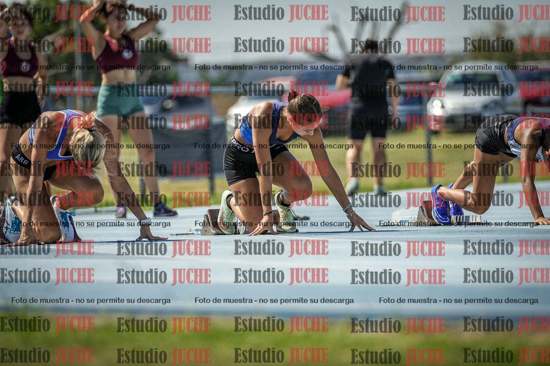 Fotos de los 100 m llanos de mujeres
