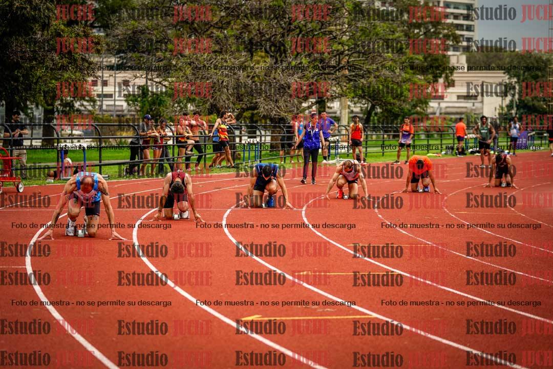 Fotos de los 200 m de varones