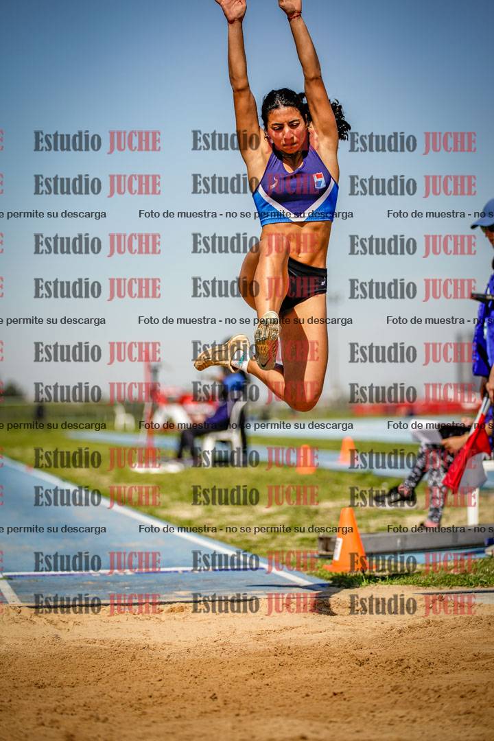 Fotos del salto en largo de mujeres - heptatlón 5