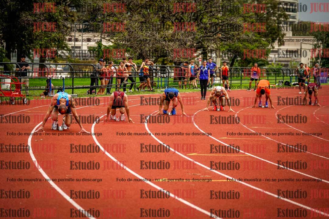 Fotos de los 200 m de varones